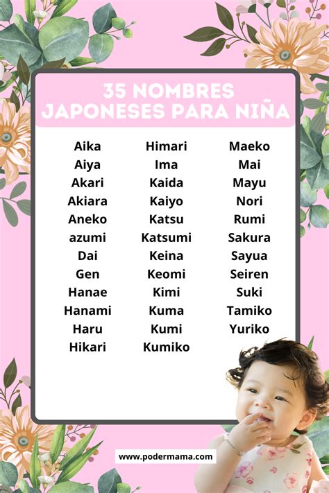 nombres japoneses de mujer